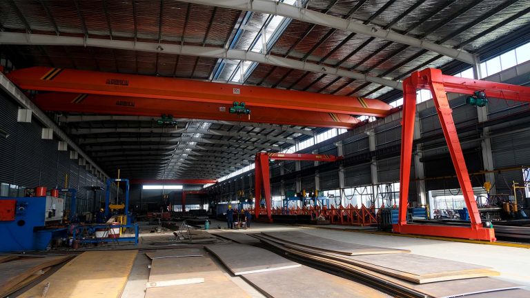 特种集装箱制造车间