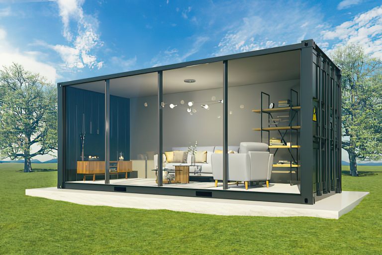 Living room inside cargo – Exterior